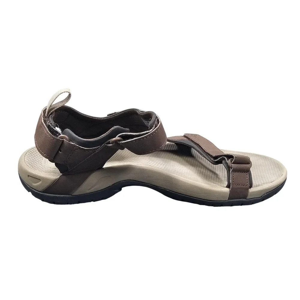 Teva Meacham Sandals Mens Size 13 Brown Hiking Water Shoes Adjustable 1110392